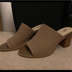 Slip on Block Heels